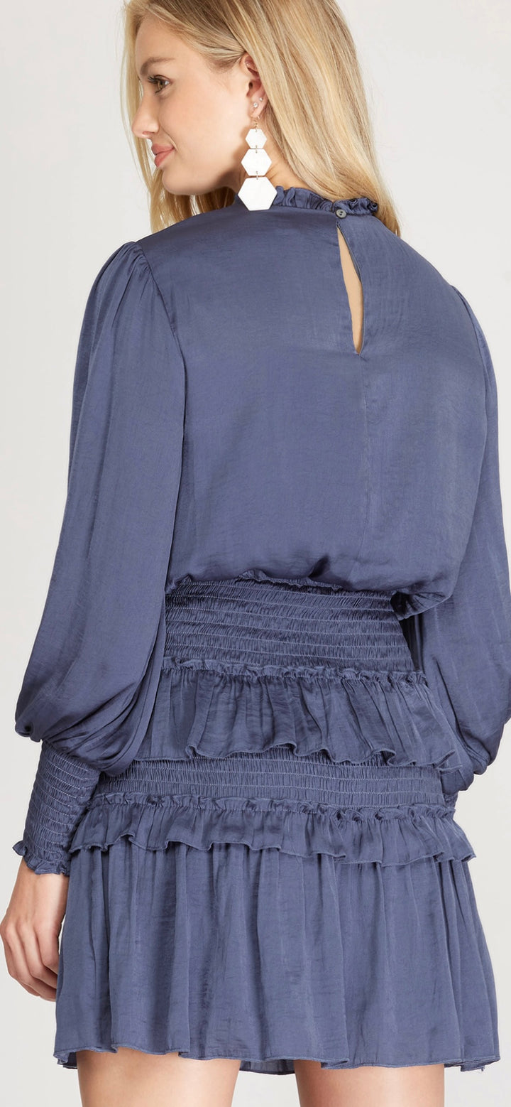 Dusty Blue Dress