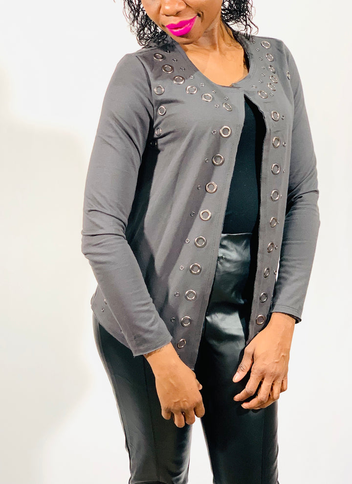 Vocal Short Charcoal Jacket