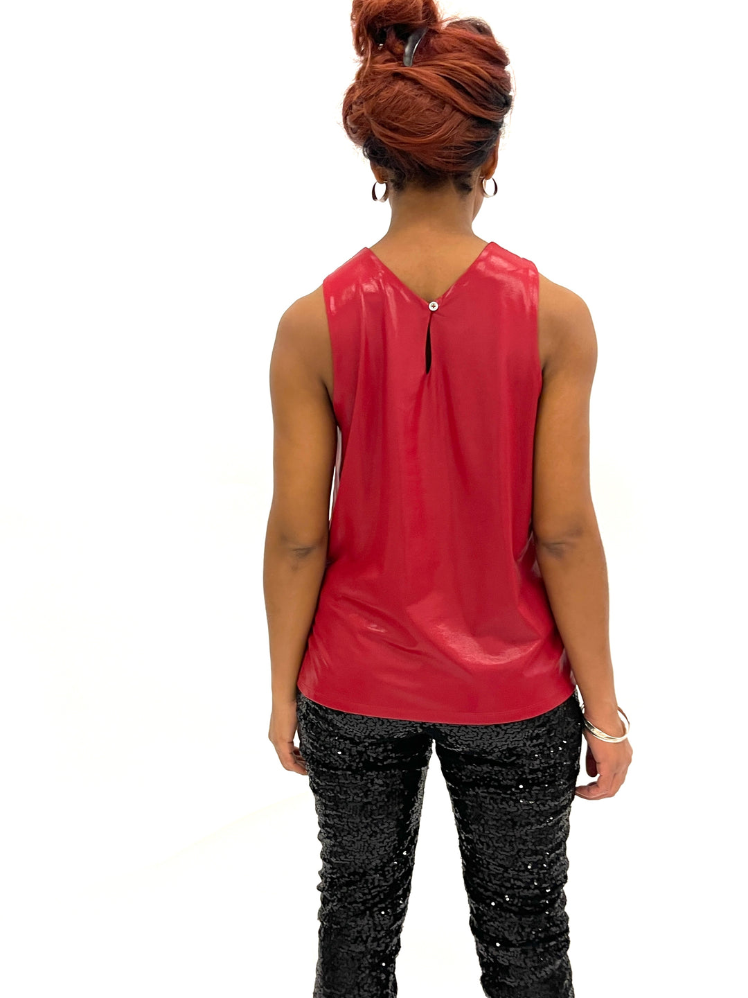 Cherry Halter Top