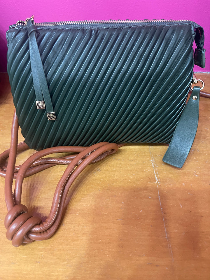 Dark Green Lined Bag