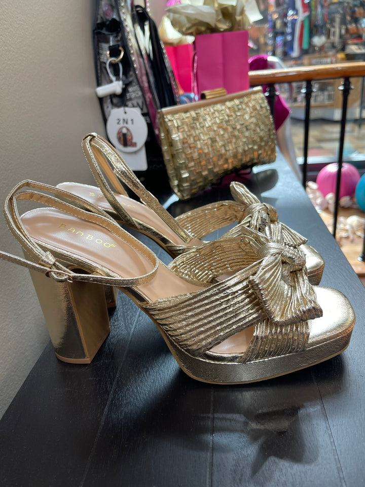 Gold Women's Heels