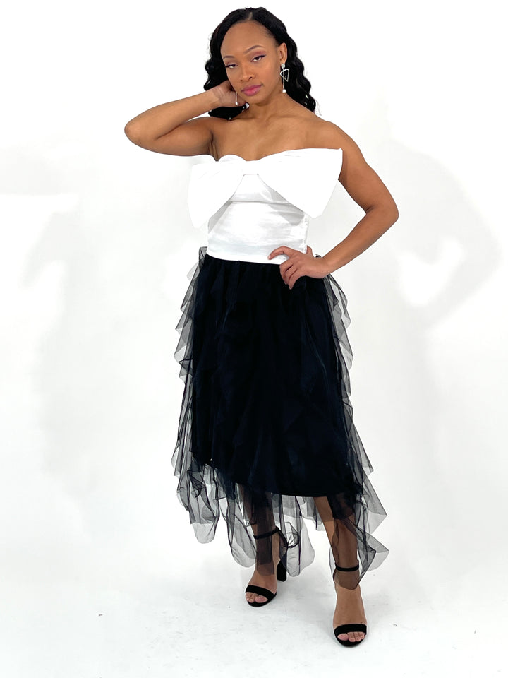 Snow White Tube Top