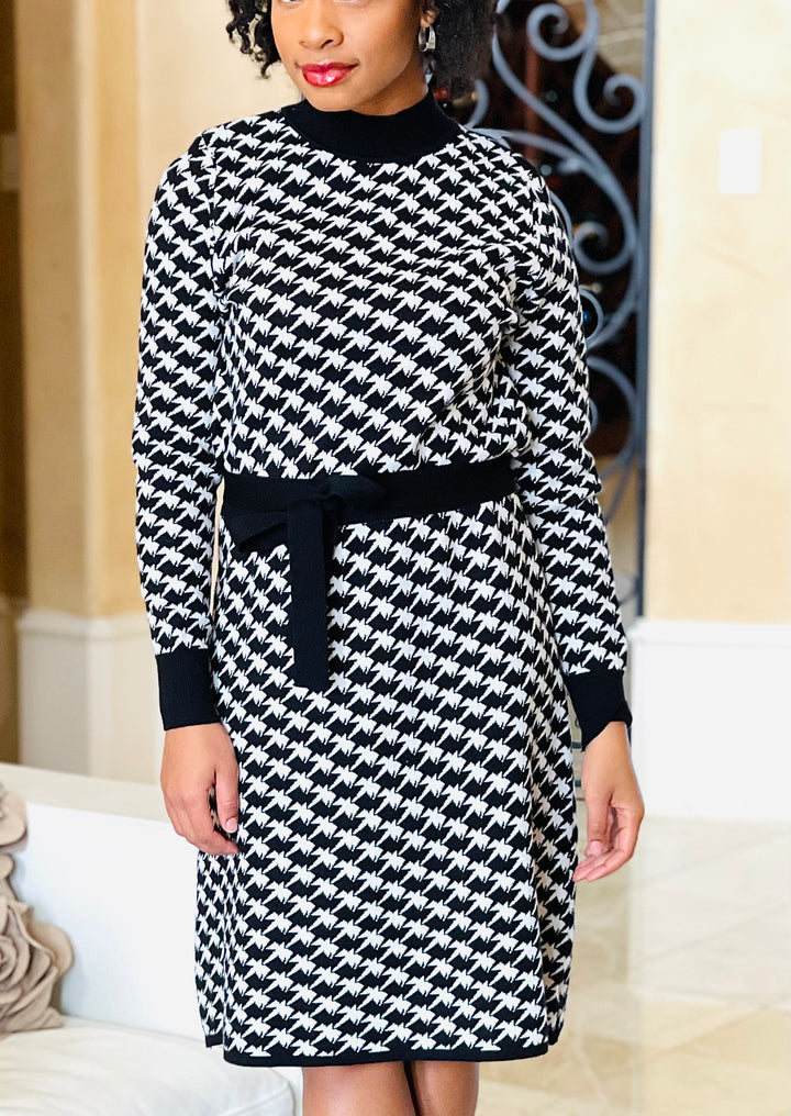 Sassyn Plaid Elegant Dress