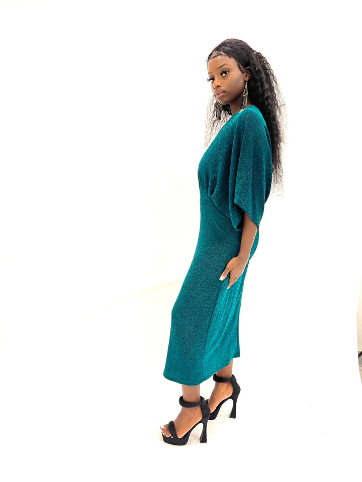 Teal Green Dress