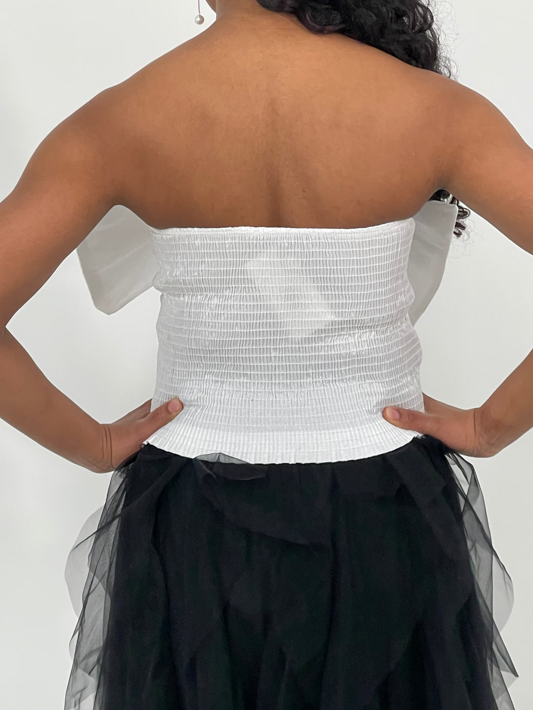 Snow White Tube Top