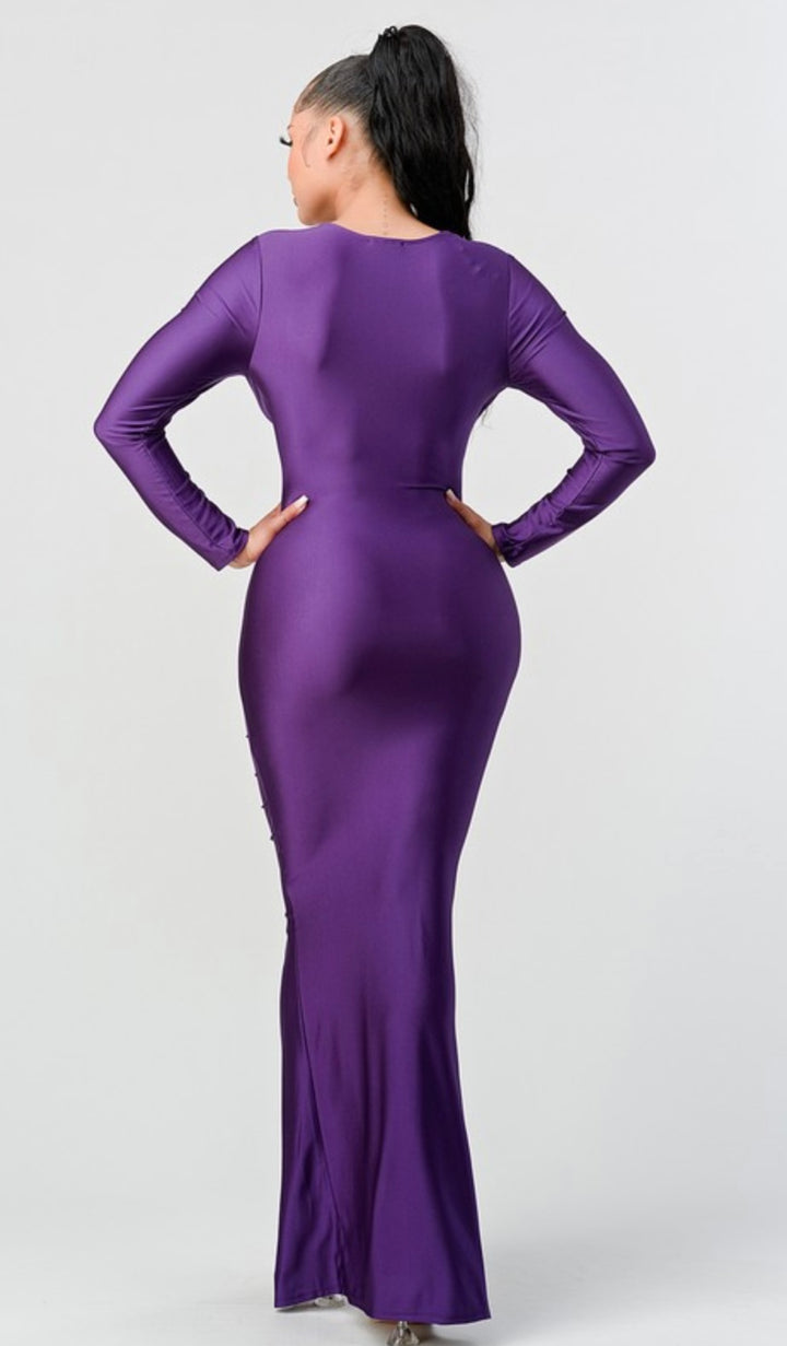 Purple Maxi Dress