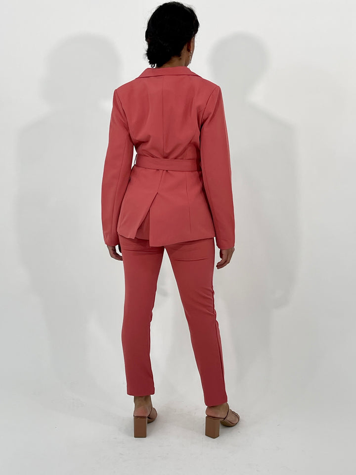 Cinnamon Blazer & Pant Set