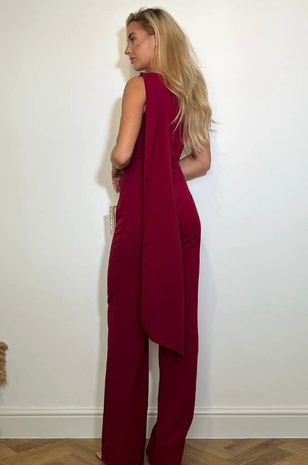 Raspberry Jumpsuit