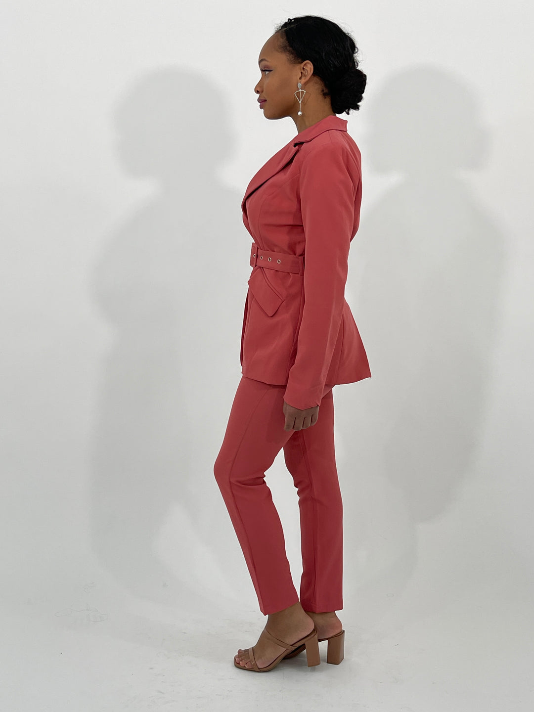 Cinnamon Blazer & Pant Set