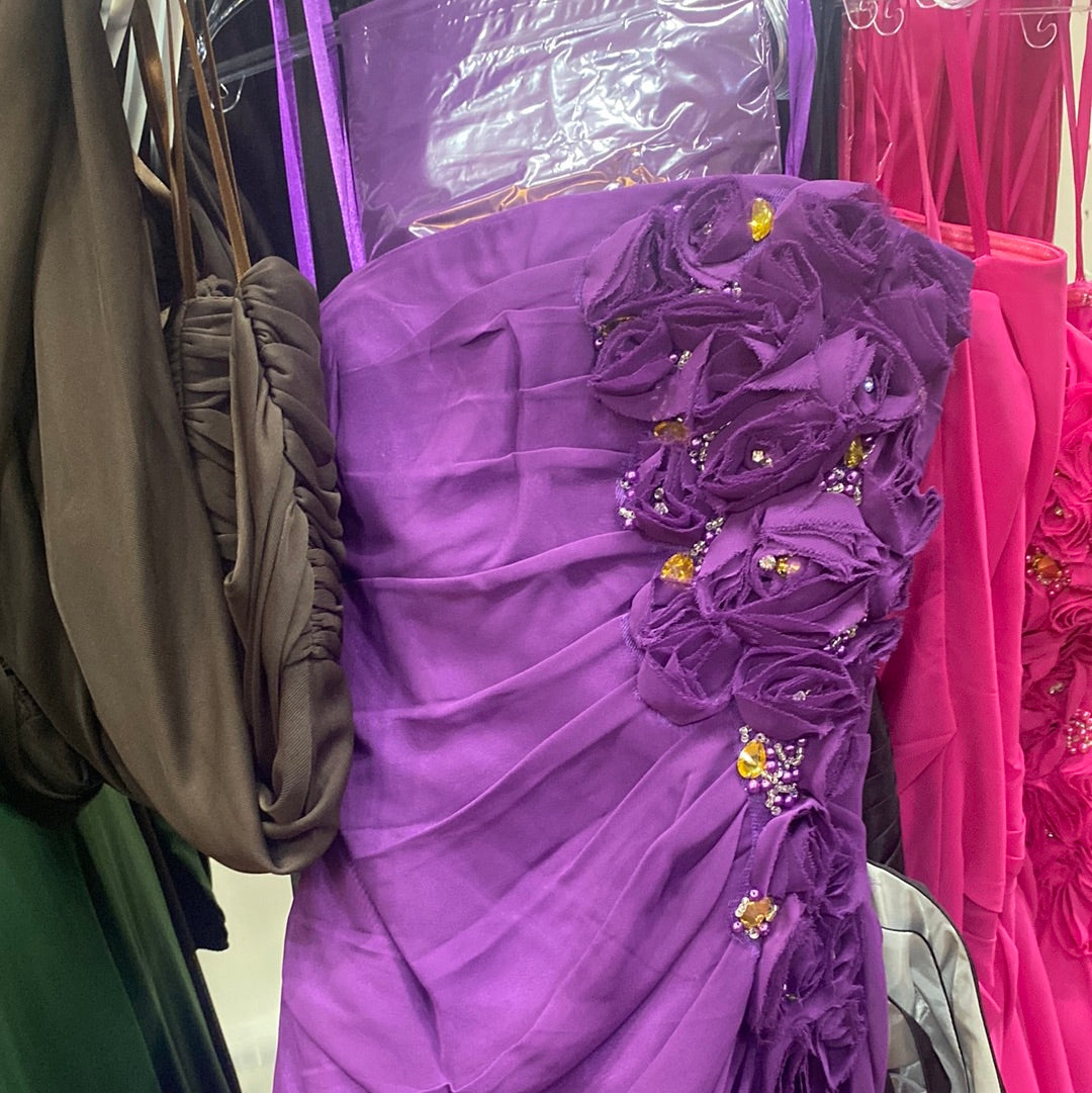 Purple Event Dress