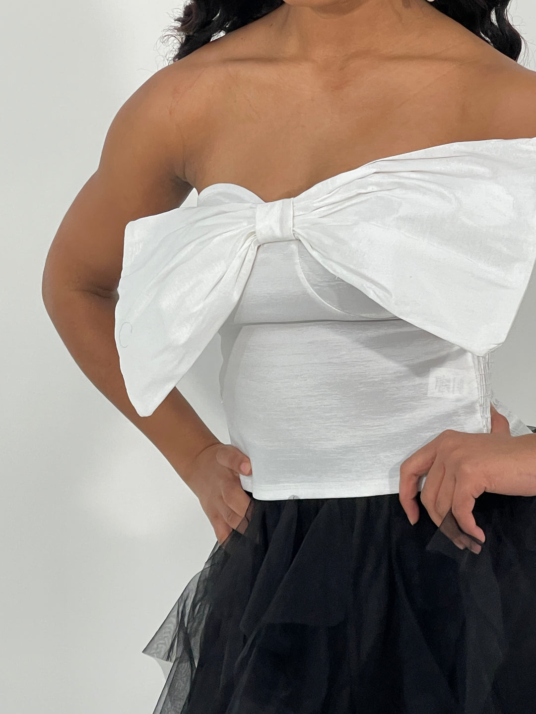 Snow White Tube Top