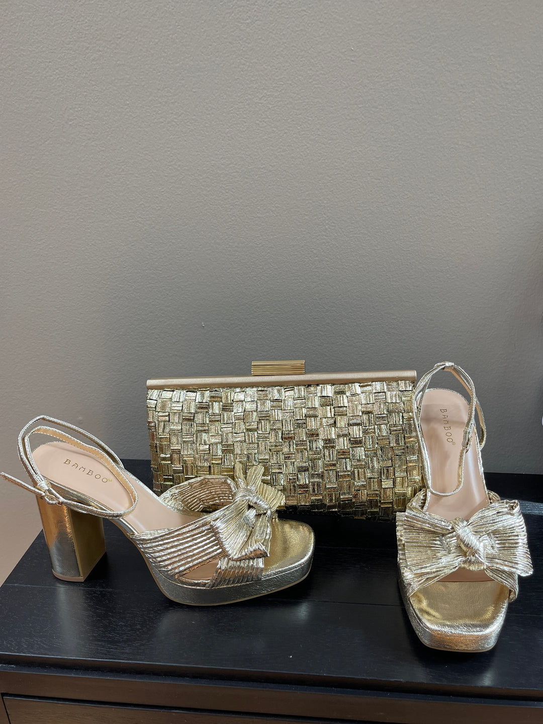 Gold Women's Heels
