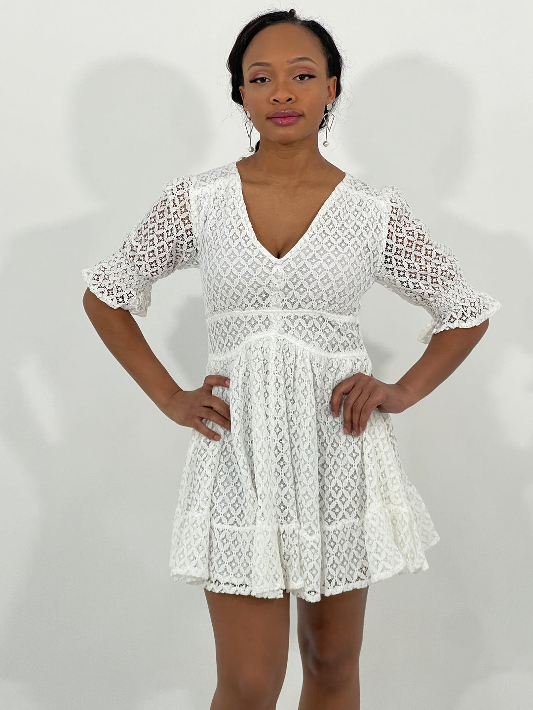 Snow White Lace Dress