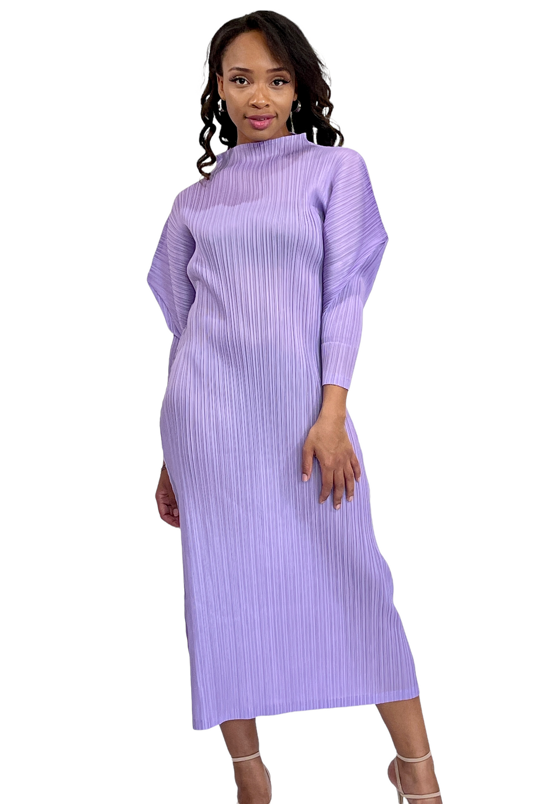 Sassyn Batwing-Sleeve Dress