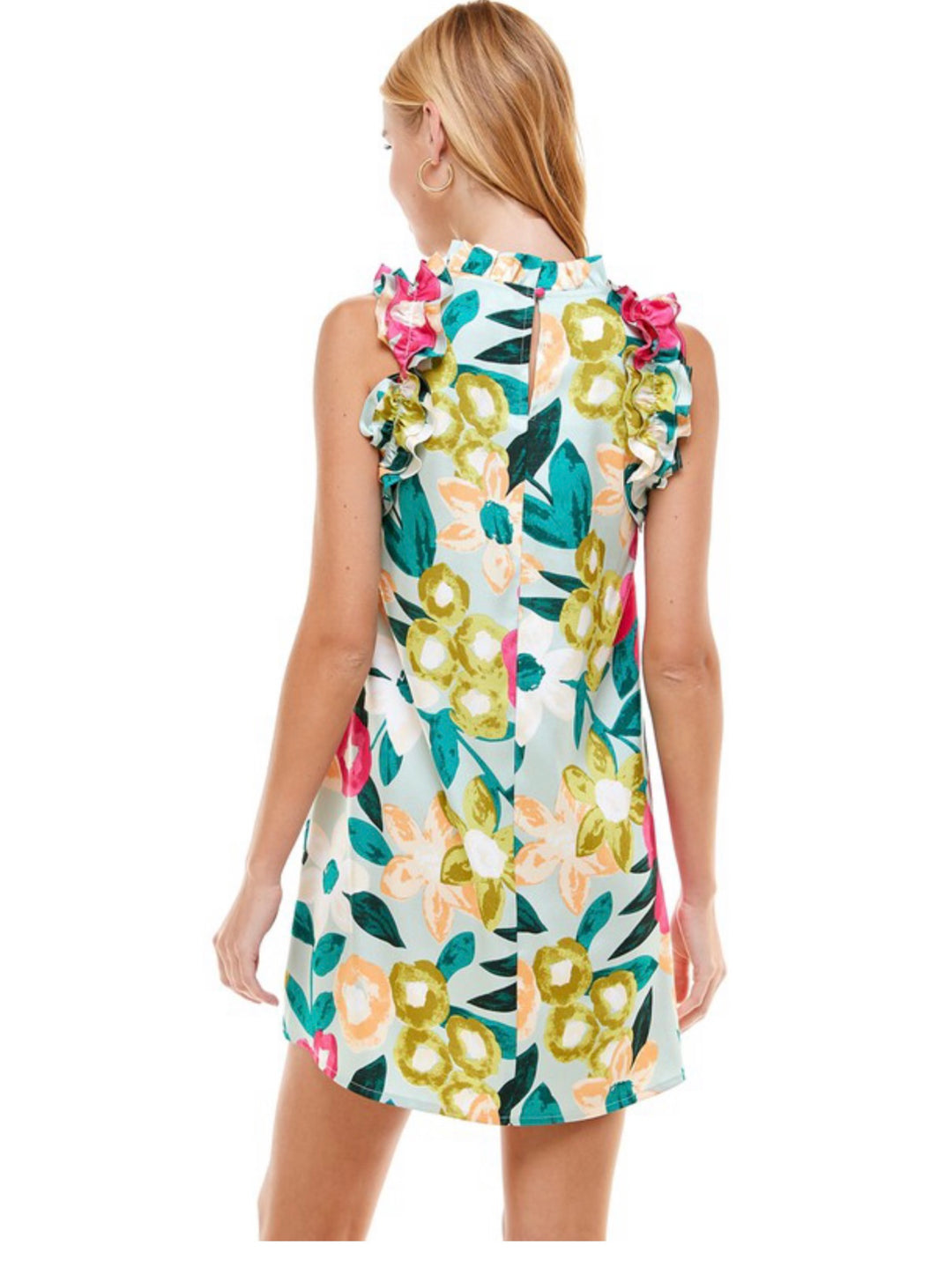 Multicolored Summer Trendy Dress