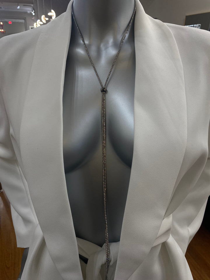 Black Adjustable Necklace