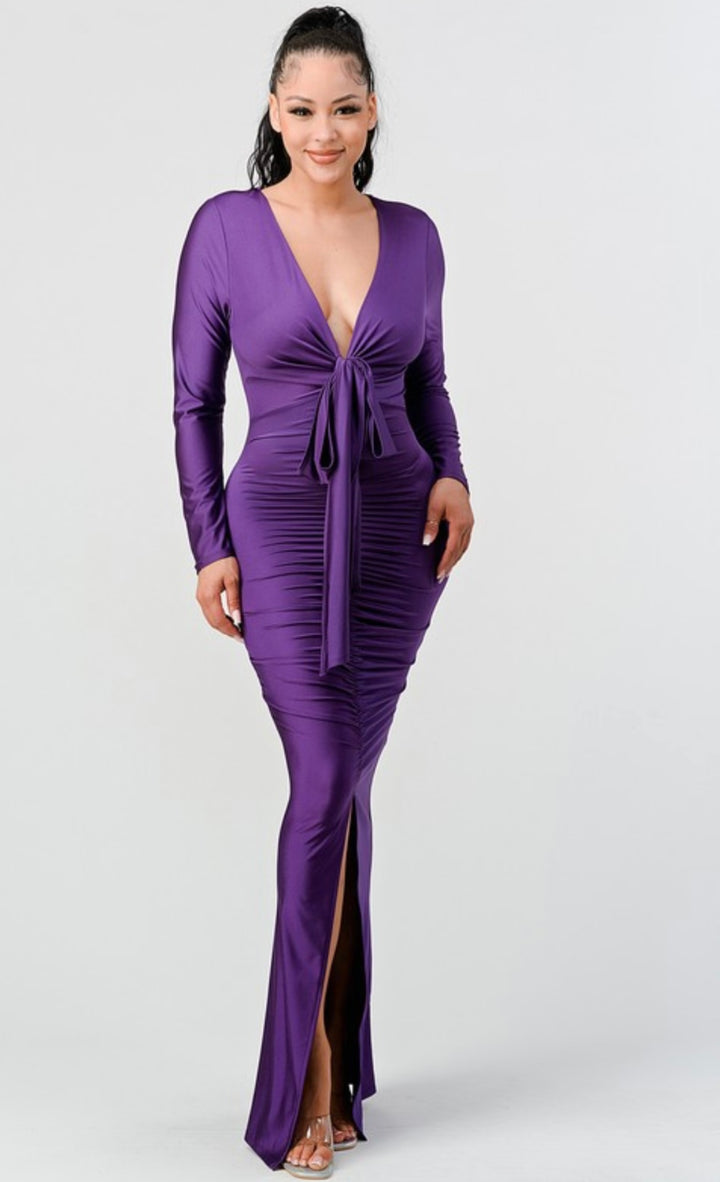 Purple Maxi Dress