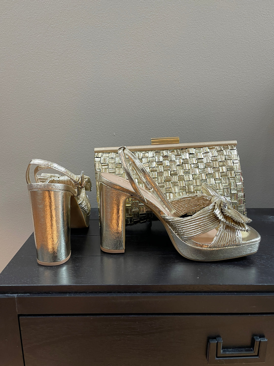 Gold Women's Heels