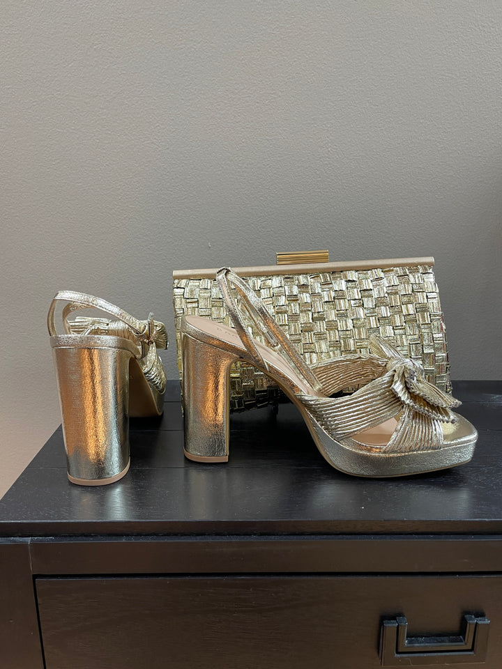 Gold Women's Heels