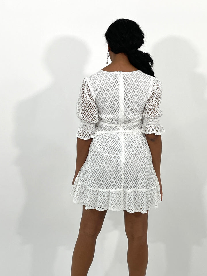 Snow White Lace Dress
