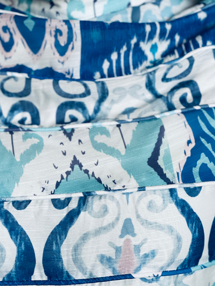 Floral Blue Designer Dress