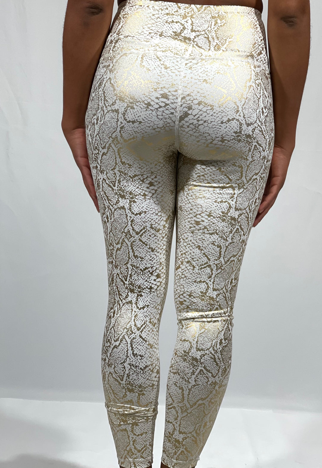 Gold Snake Leggings