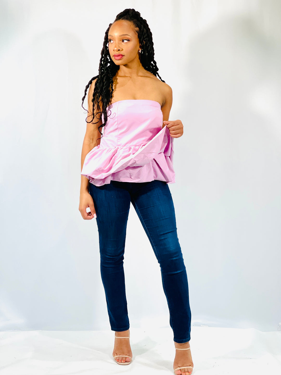 Sassyn Off Shoulder Ruffle Top