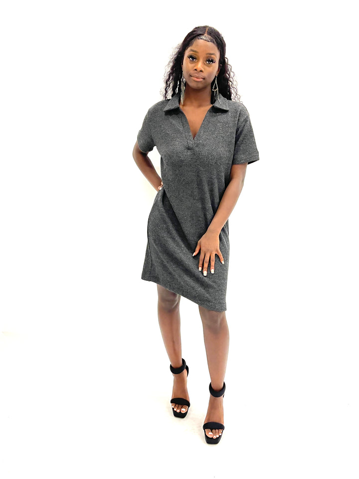 Grey Casual Dress