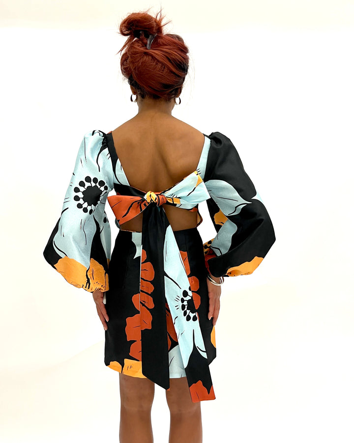 Jacquard Printed Dress