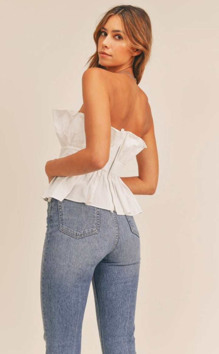 White Tube Top