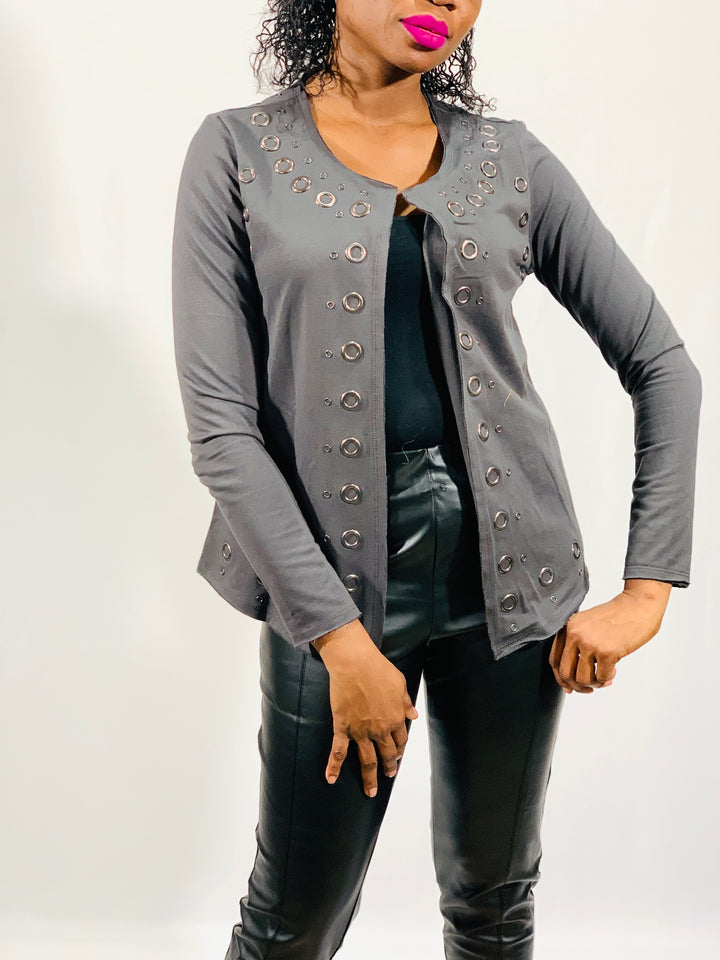Vocal Short Charcoal Jacket