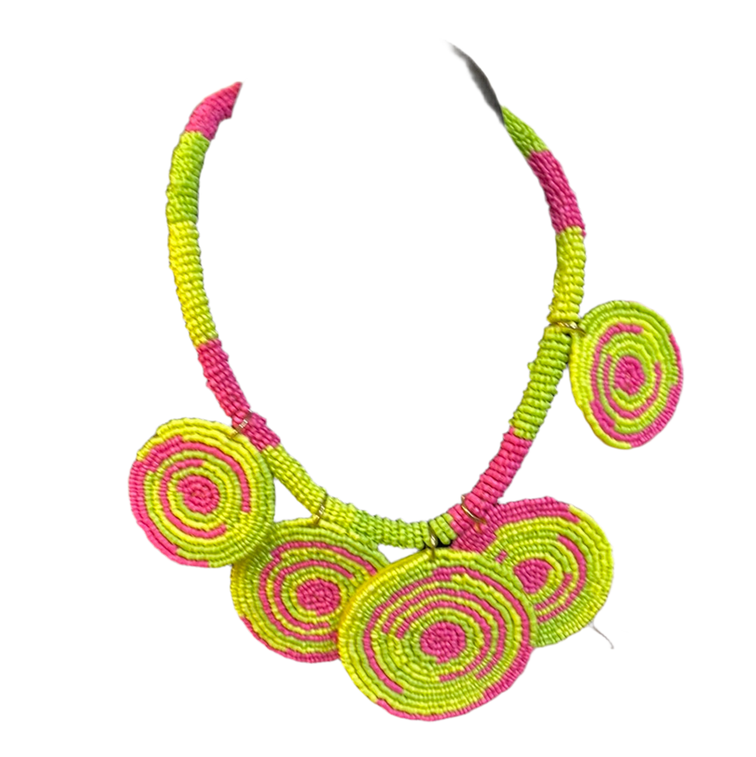 Multicolor stylish necklace