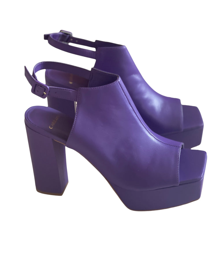 Purple Platform Sandal