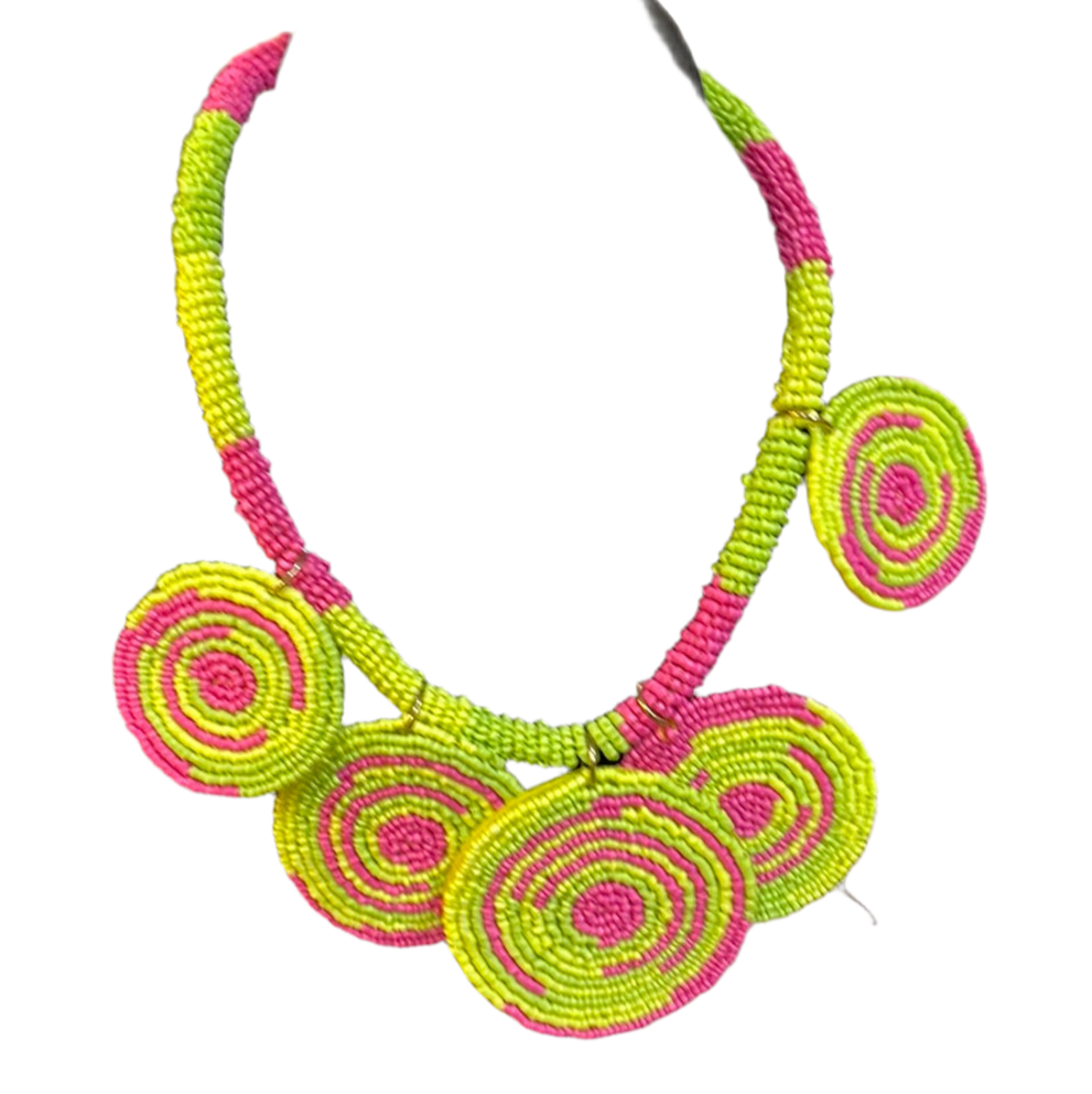 Multicolor stylish necklace