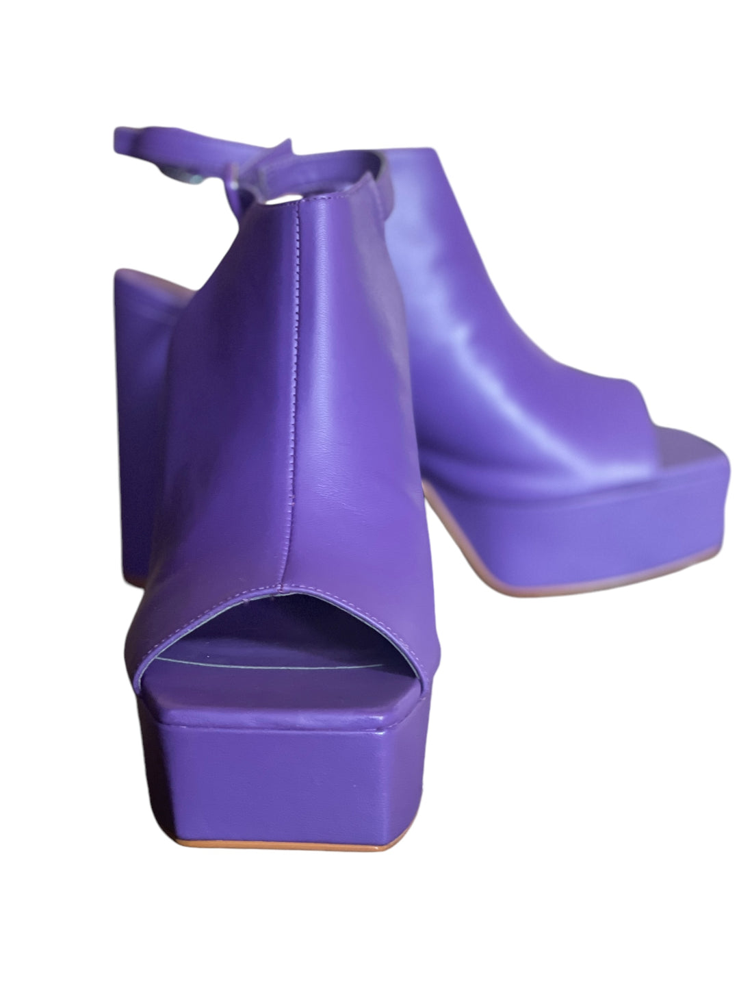 Purple Platform Sandal