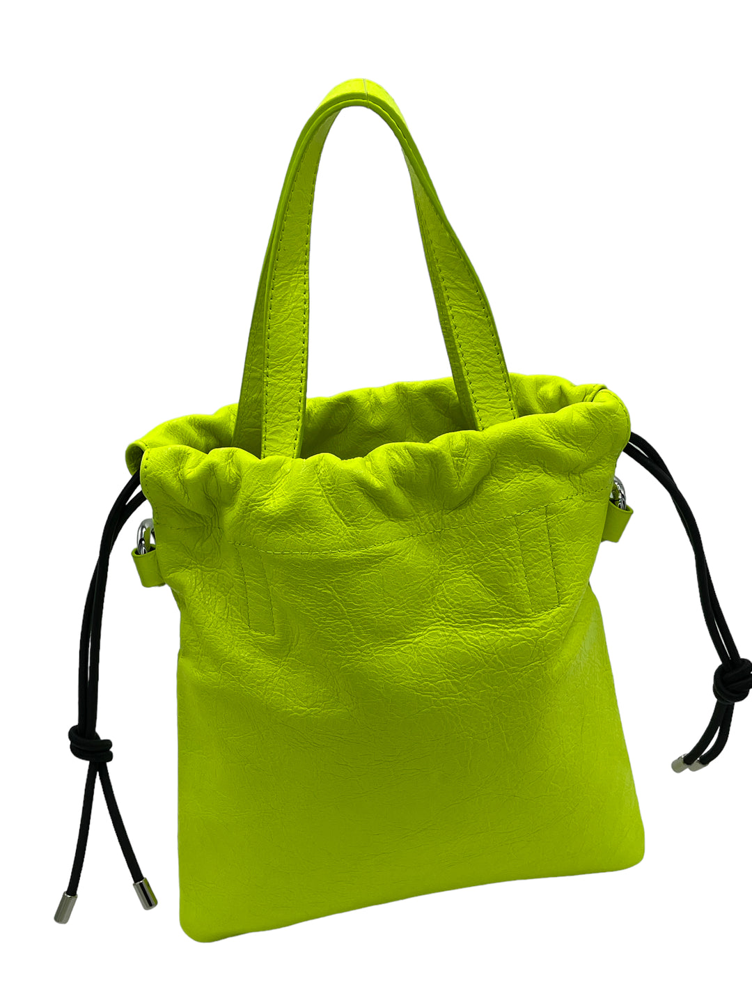 Lime Green Leather Purse