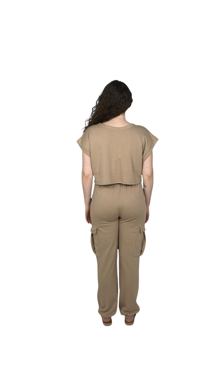 Camel Comfy Short Set