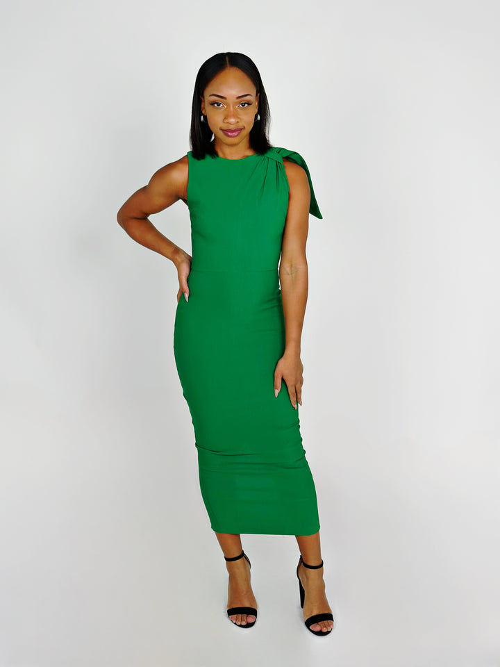 Emerald Midaxi Dress