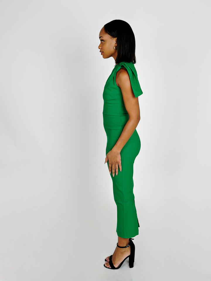 Emerald Midaxi Dress