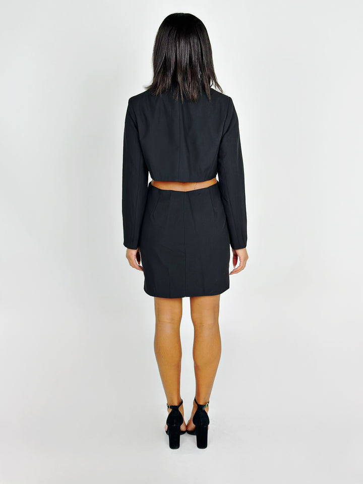 Black Blazer  Dress