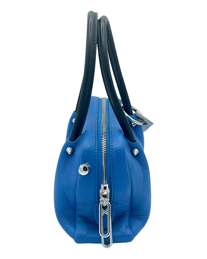 Blue Soft Leather Purse