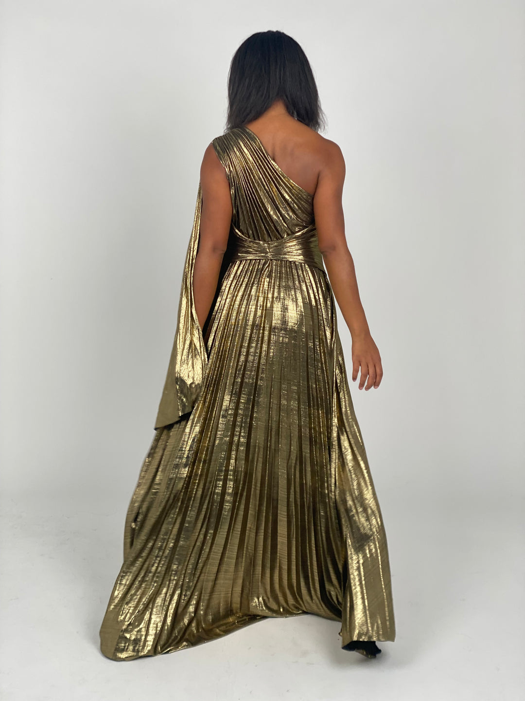Bronze Metallic Gown