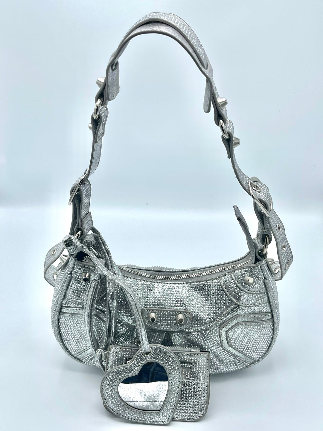 Silver Rockstar Purse