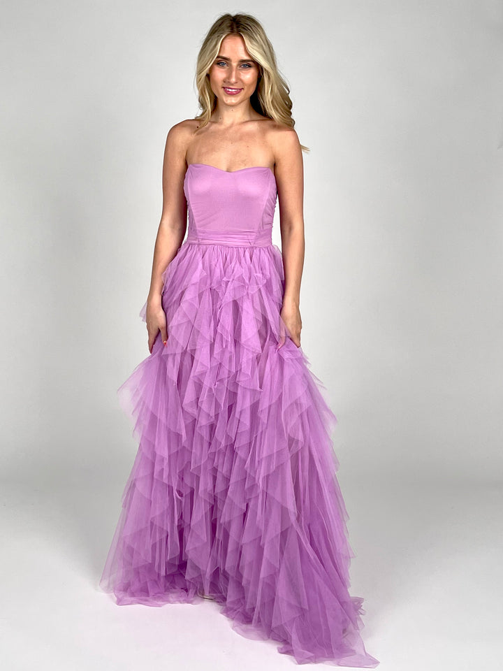 Lavender Tulle Dress