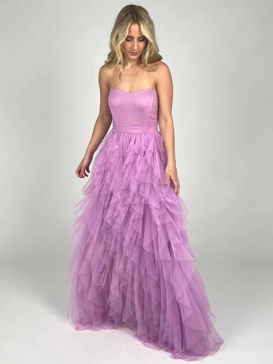 Lavender Tulle Dress