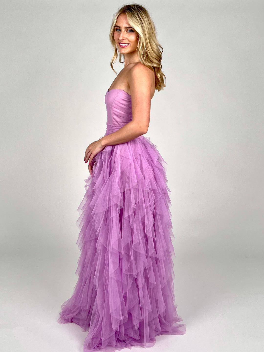 Lavender Tulle Dress