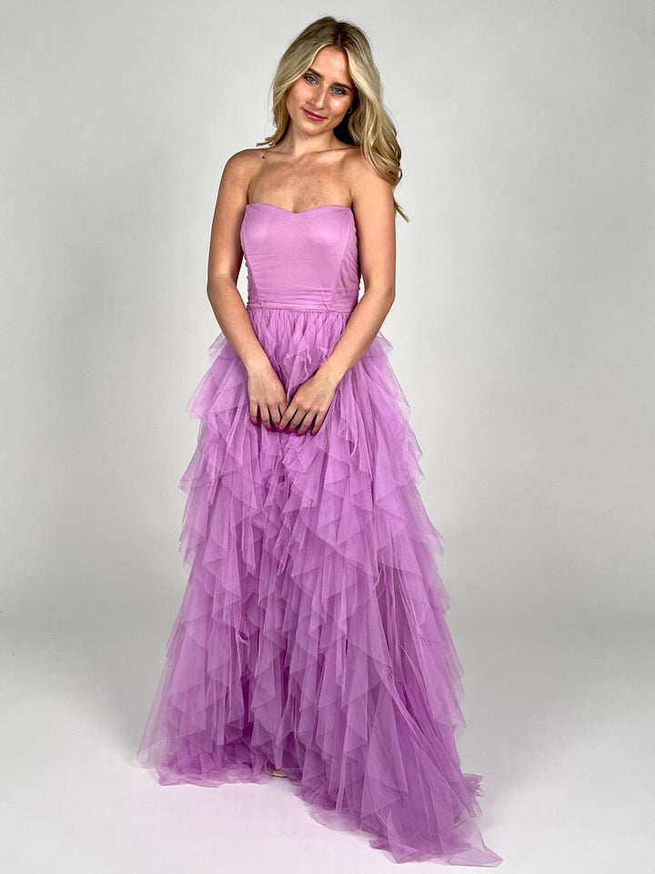 Lavender Tulle Dress