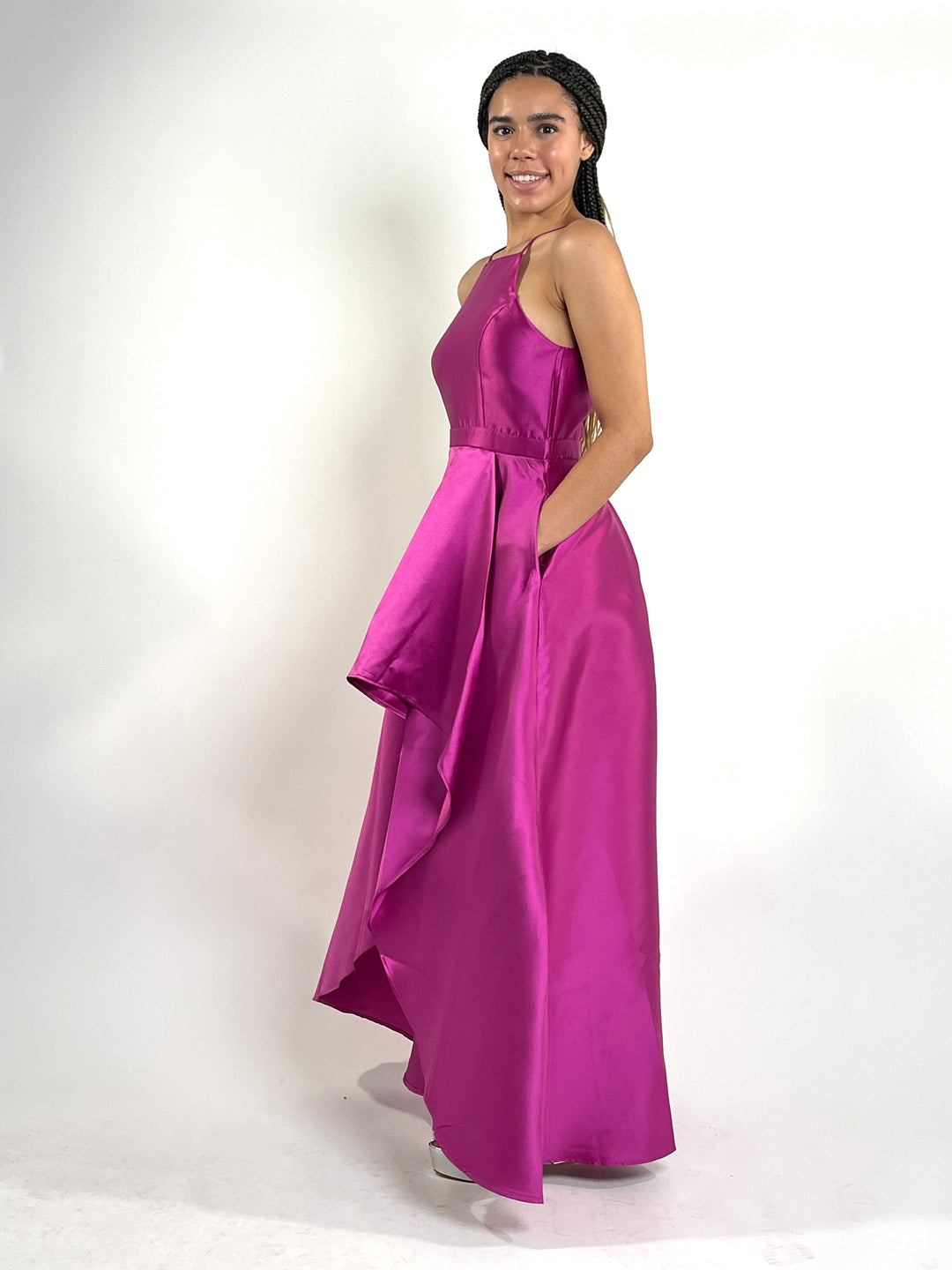 Magenta Elegance Dress