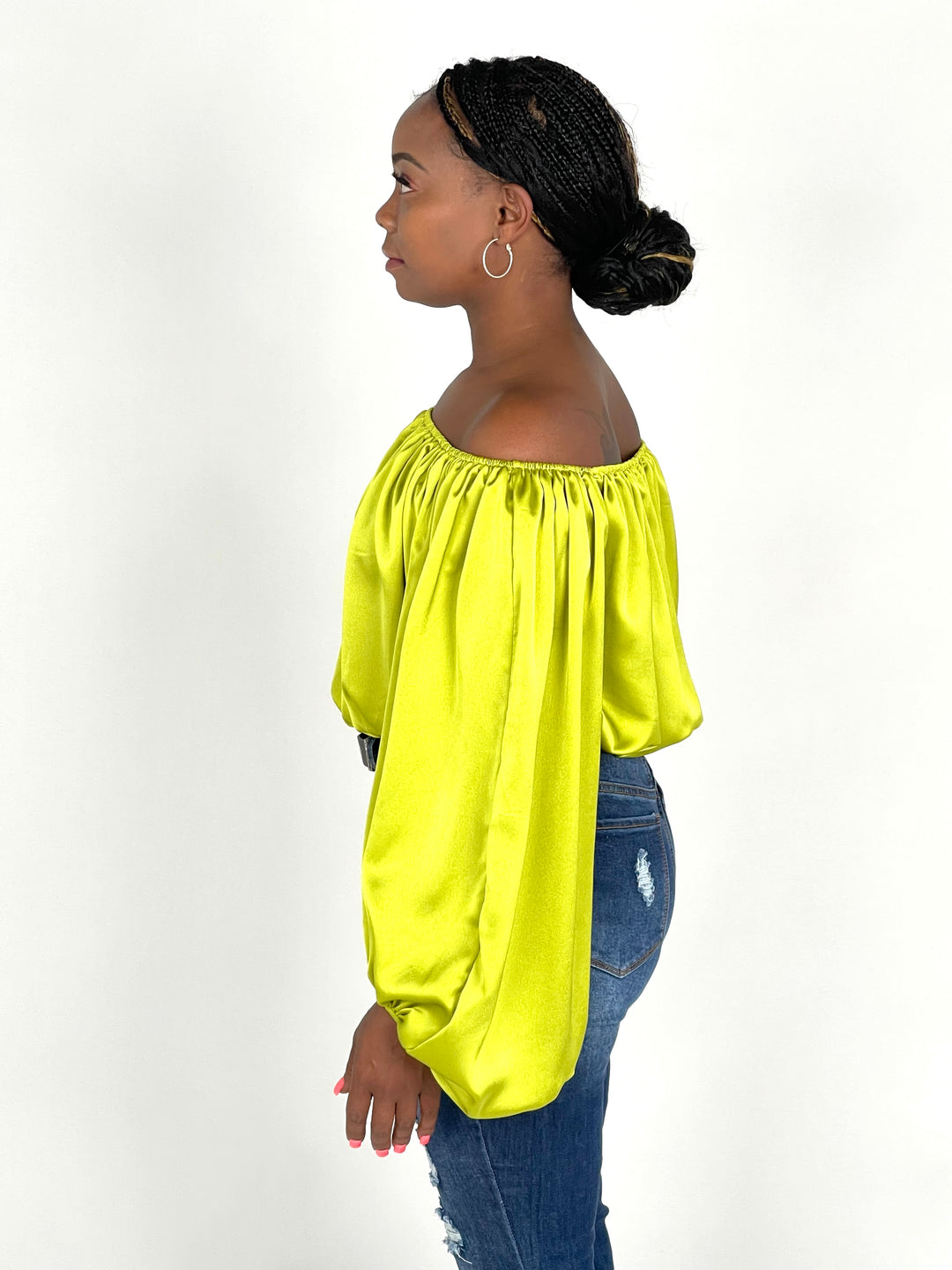 Lime Green Top