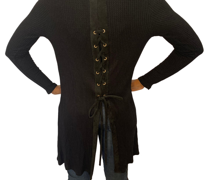 Cardigan With Lace Details